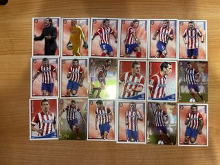 18 cartas Atlético de Madrid - Mundicromo