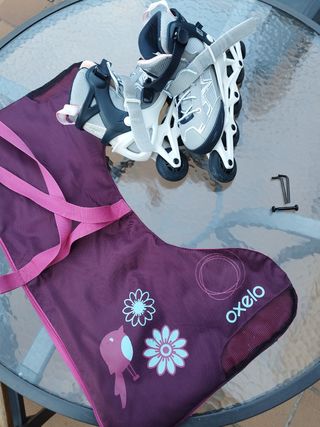 Patines Oxelo Decathlon niña talla de 32 a 35