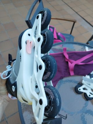 Patines Oxelo Decathlon niña talla de 32 a 35