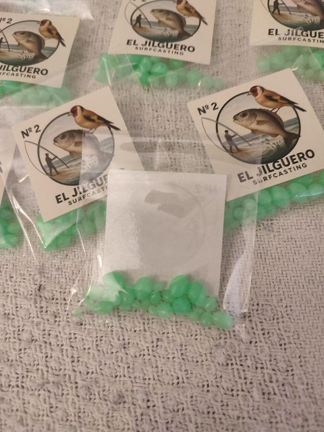 Topes de nudo pesca el Jilguero surfcasting 