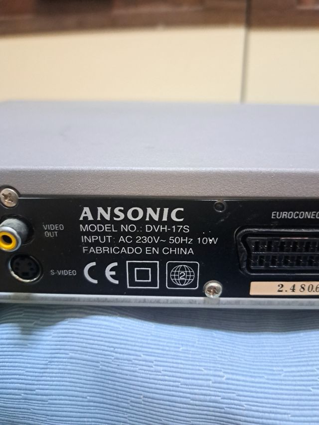 Reproductor DVD Ansonic