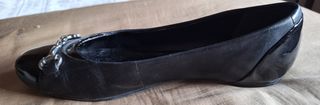 Bailarinas Geox negras - Piel y charol