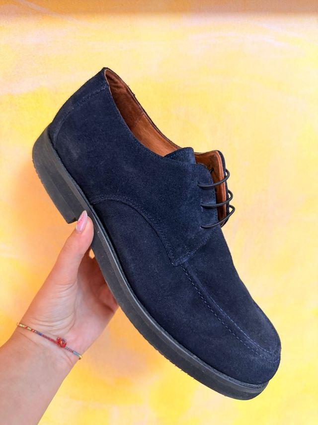 Zapatos náuticos azul marino de segunda mano por 35 EUR en Tudela