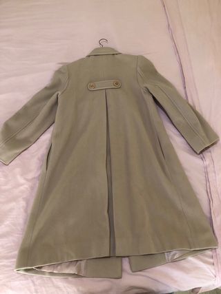 Abrigo beige niña talla 12
