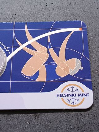 2€ moneta Finlandia 2025 - 100 anni giochi fin-sve