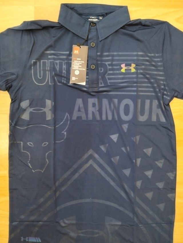 Polo Under Armour Hombre Azul