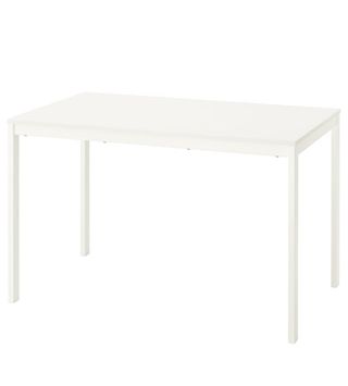 Mesa comedor/cocina Blanca extensible
120/180x74cm