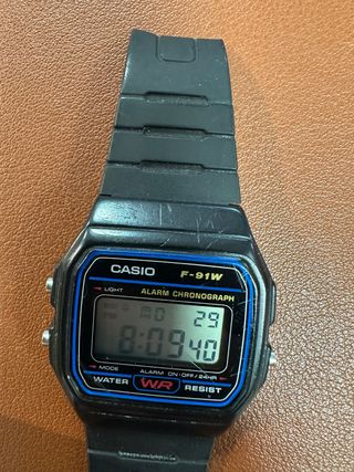 Casio F-91W Reloj Vintage#669255