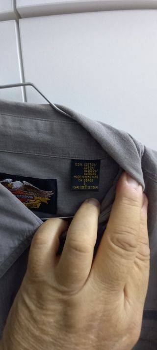 Camicia Harley-Davidson Grigia