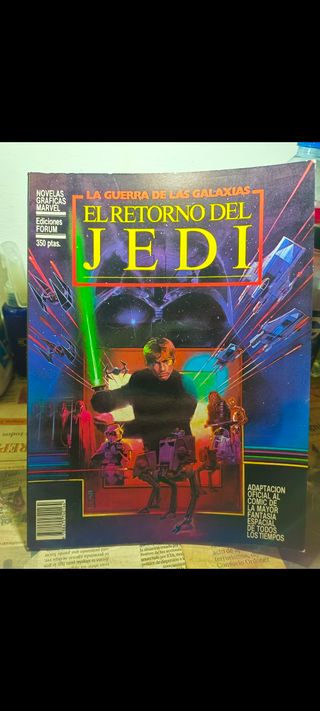 Pack 2 libros Star Wars El retorno del Jedi 