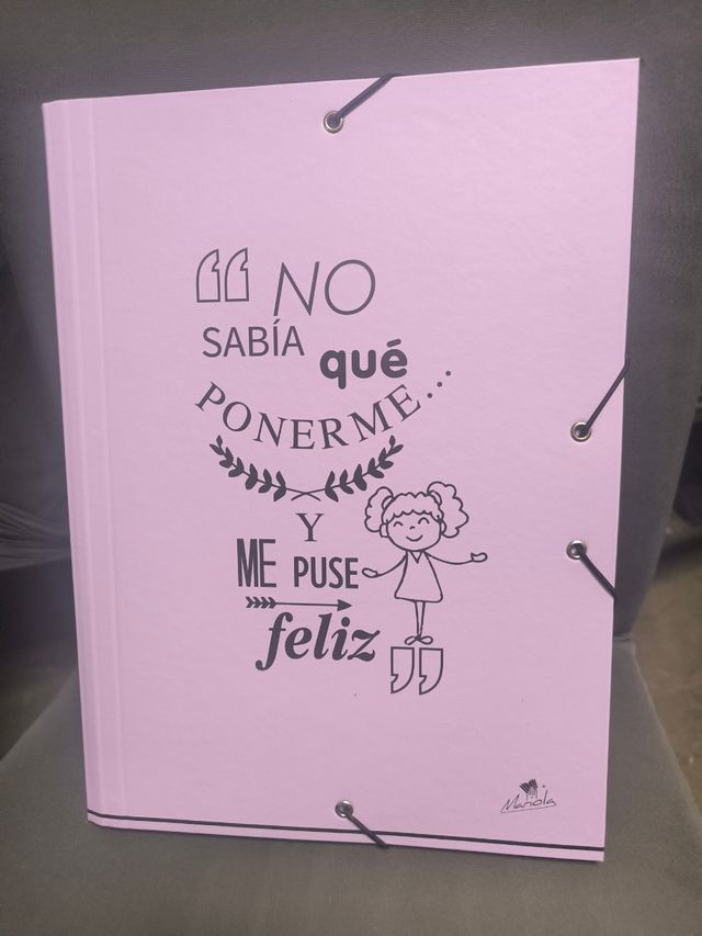 Carpeta decorada - Nueva