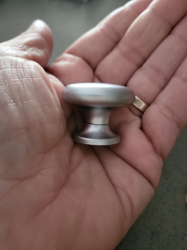 Pomo de puerta - Metal - 3cm