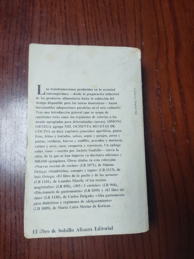 1080 recetas de cocina 
Simeone ortega