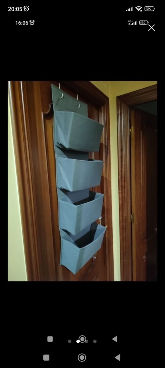 Organizador para colgar en puertas