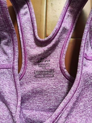 Nike Pro Classic reggiseno sportivo taglia M lilla