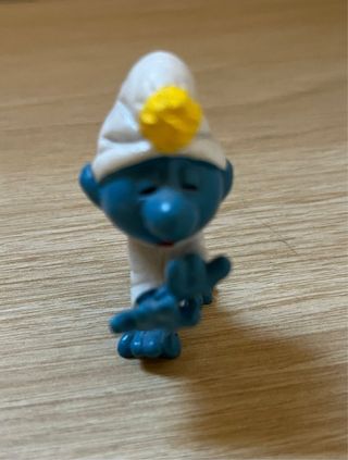 2 Pitufos durmientes Schleich 