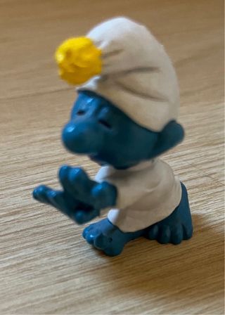2 Pitufos durmientes Schleich 