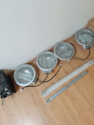 4 lucernari per tende - metallo, vetro