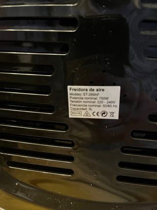 Freidora aire ST-289AF 3L