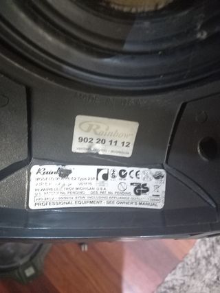 Aspiradora Rainbow -E2  Limpieza Profunda