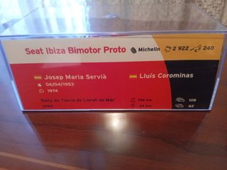 Seat Ibiza Bimotor Proto 1:43 Rally