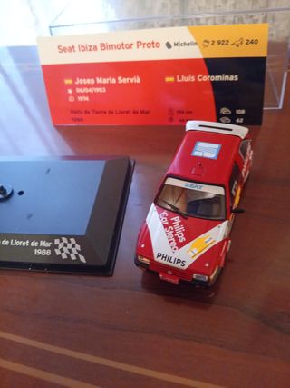 Seat Ibiza Bimotor Proto 1:43 Rally