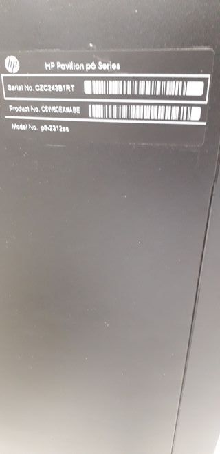HP Pavilion Desktop - Ordenador sobremesa
