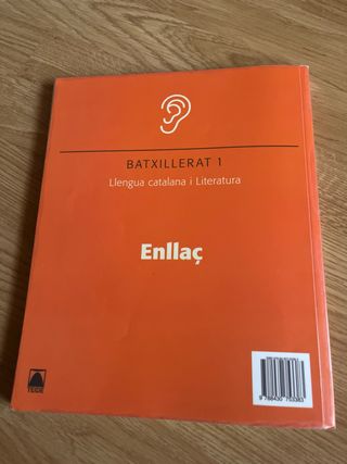 Enllaç. Llengua catalana i literatura 1. Batxil...