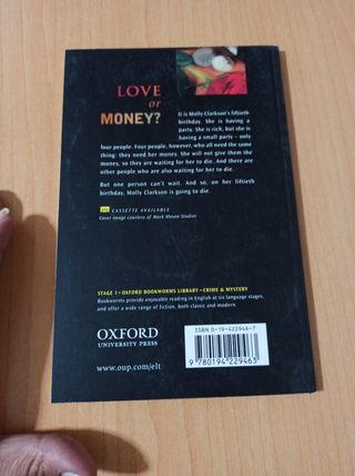 Libro Love or Money?