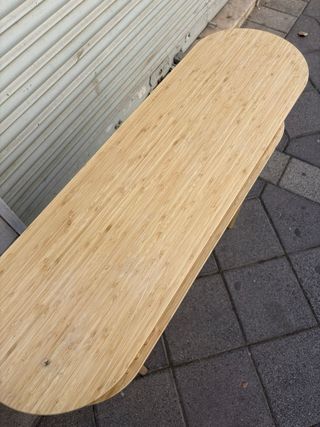 Consolle in bambù Mesa - Stile moderno
