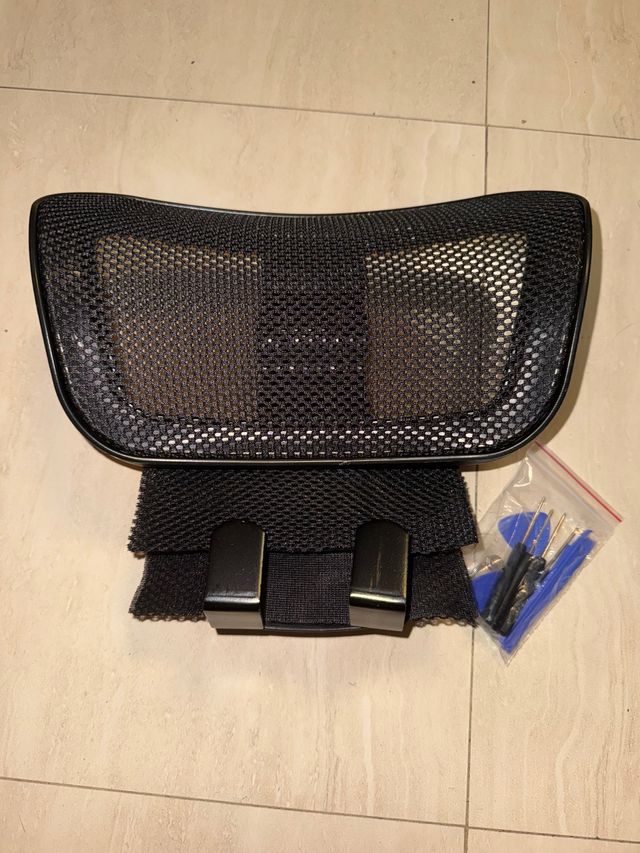 Reposacabezas oficina - Negro