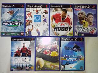 7 juegos PS2 deportes