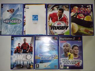 7 juegos PS2 deportes