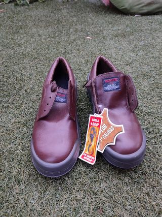 Zapatos seguridad PANTER marrones