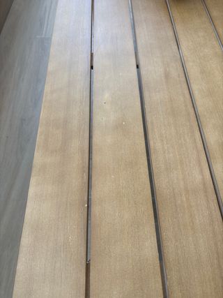 Mesa centro exterior Sacova madera kave home