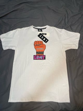 Camiseta Grimey Palestina - Blanca
