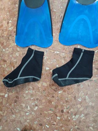 Aletas Tribord + Máscara++ Snorkel+bolsa