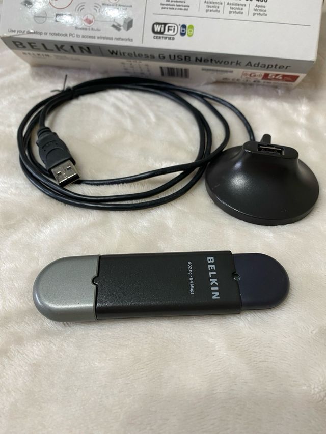 Adaptador USB Wifi Belkin 802.11g - 54Mbps