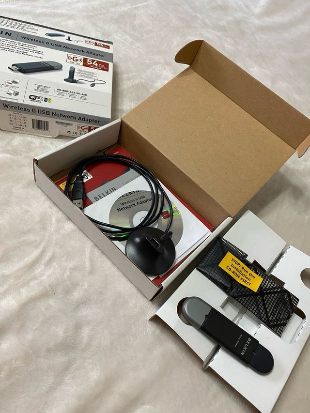 Adaptador USB Wifi Belkin 802.11g - 54Mbps