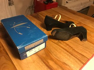Zapatos baile flamenco BALL PILMAR negros