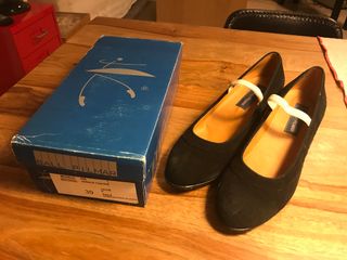 Zapatos baile flamenco BALL PILMAR negros
