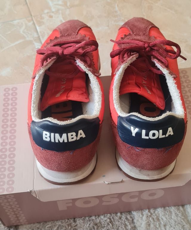 Zapatillas Bimba y Lola rojas