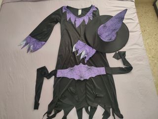 3 piezas: Bruja lila