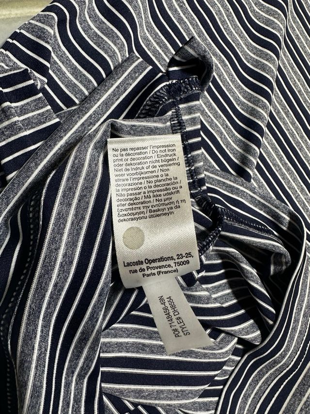 Polo Lacoste Sport blu XS