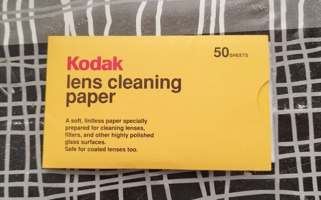Papel Limpieza Lentes Kodak - 50 hojas