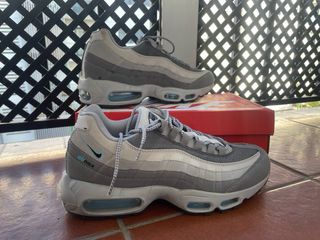 Nike Air Max 95 Gris-Blanco