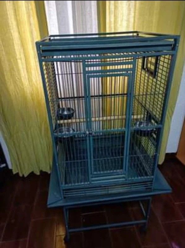 Jaula pajaros grande - Verde