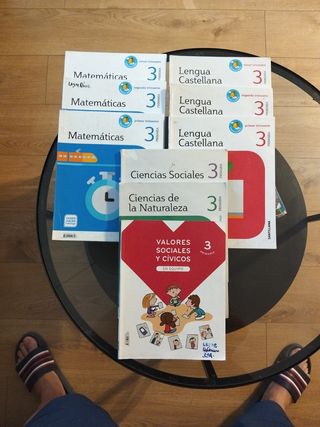 Libros Santillana 3° de primaria .