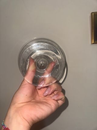 2 Coppe Vetro Inciso