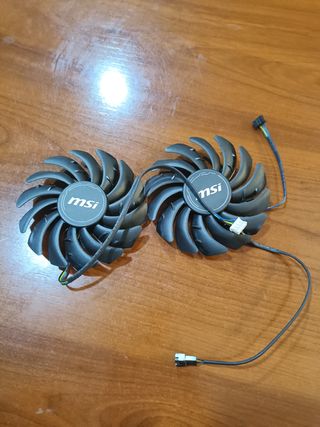 Ventiladores MSI para gráfica